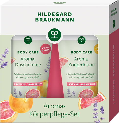 Aroma-Körperpflege-Set Lavendel Grapefruit