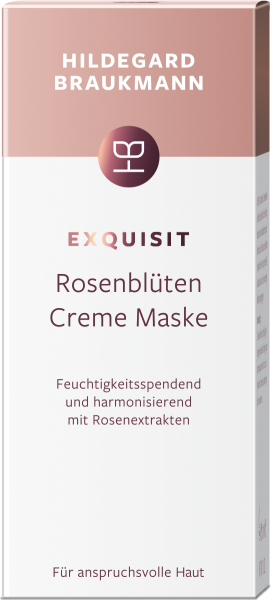 Rosenblüten Creme Maske